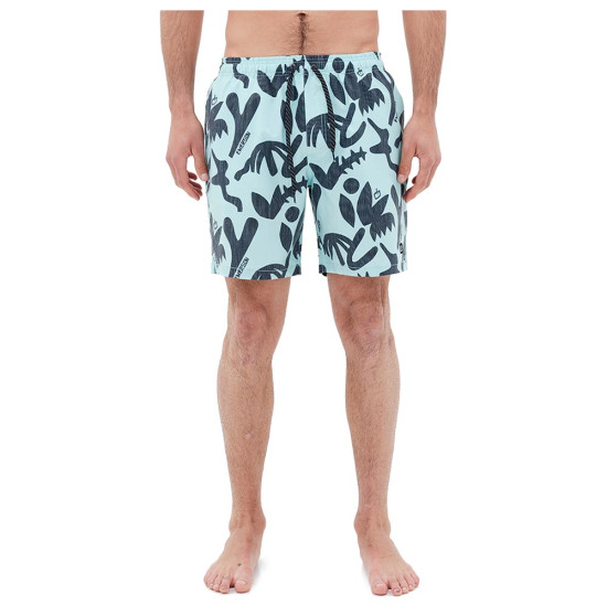 Emerson Ανδρικό μαγιό Men's Printed Packable Volley Shorts